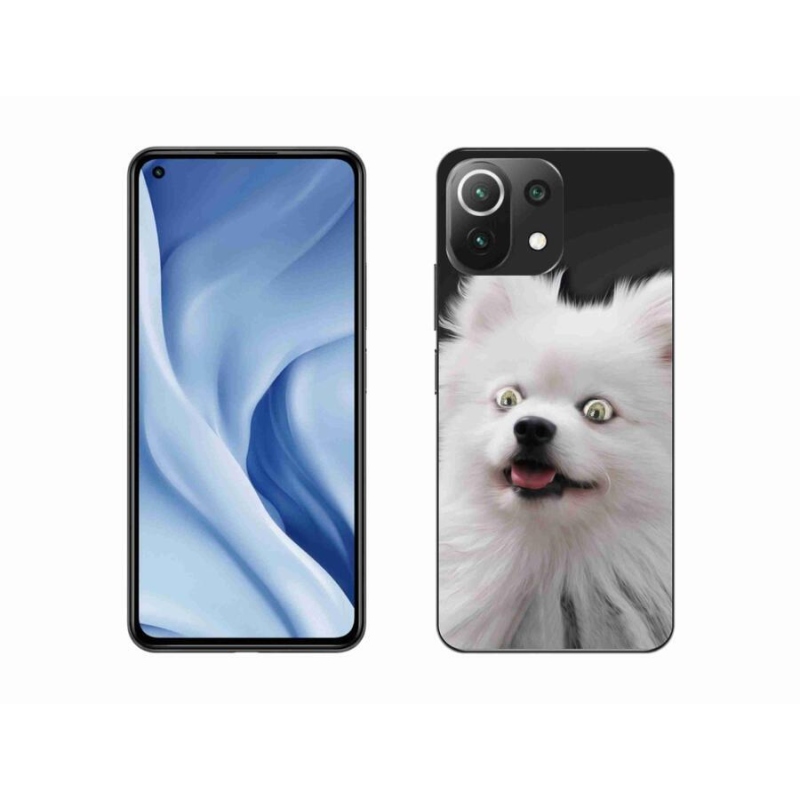 Gélový kryt mmCase na mobil Xiaomi 11 Lite 5G NE - biely špic