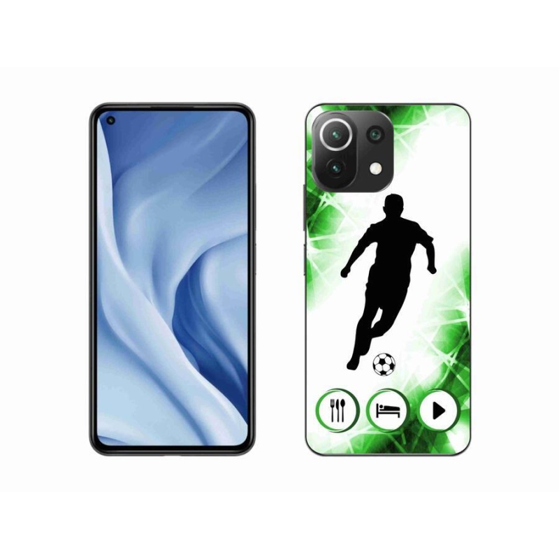 Gélový kryt mmCase na mobil Xiaomi 11 Lite 5G NE - futbalista