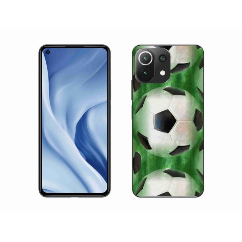 Gélový kryt mmCase na mobil Xiaomi 11 Lite 5G NE - futbalová lopta