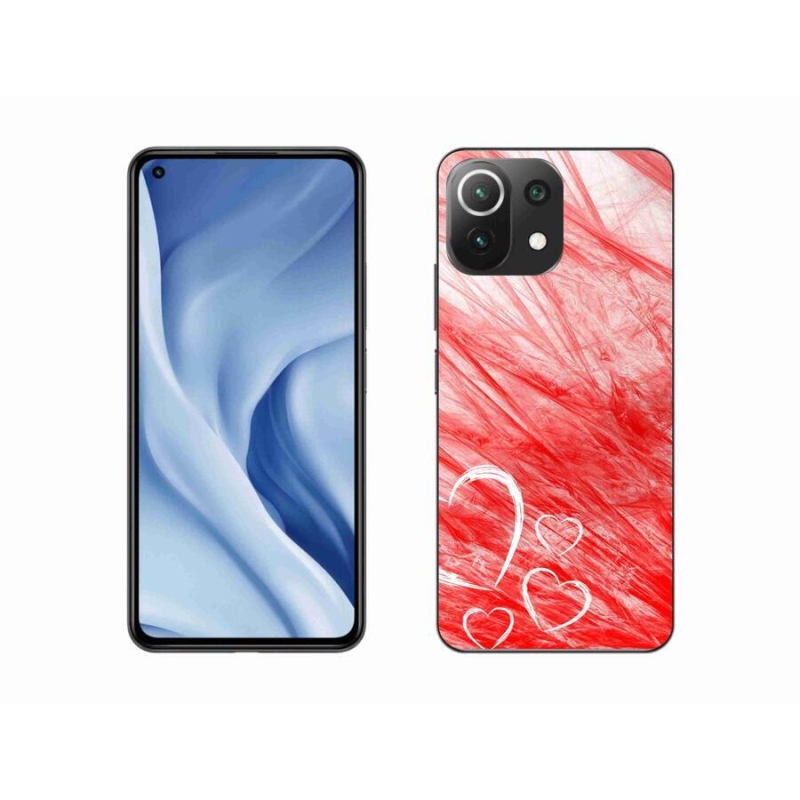 Gélový kryt mmCase na mobil Xiaomi 11 Lite 5G NE - heart