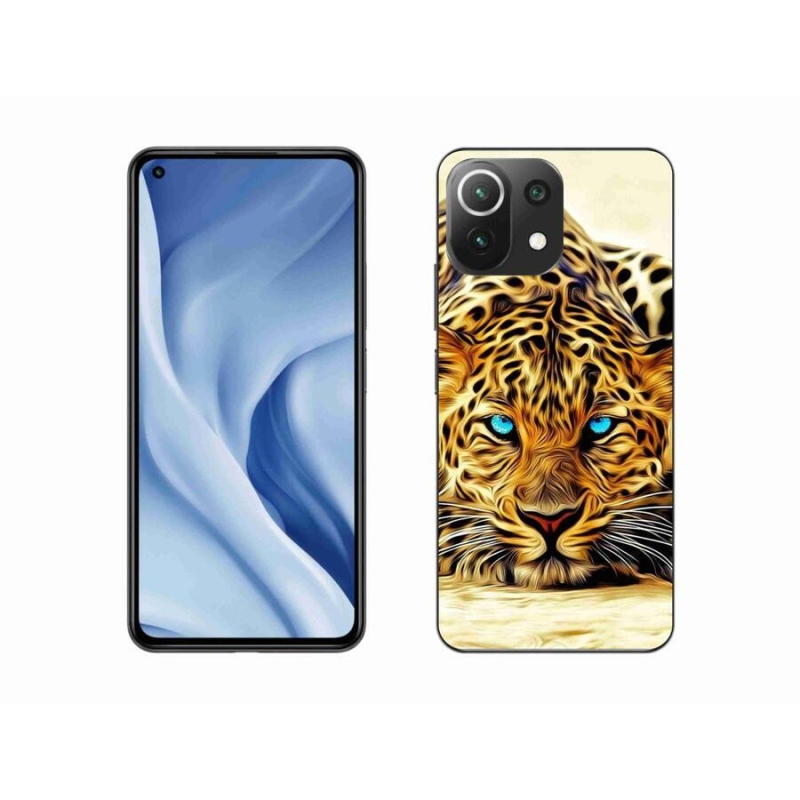 Gélový kryt mmCase na mobil Xiaomi 11 Lite 5G NE - kreslený tiger