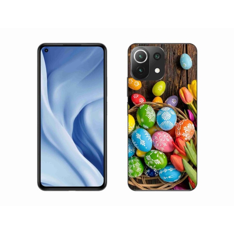 Gélový kryt mmCase na mobil Xiaomi 11 Lite 5G NE - veľkonočné vajíčka