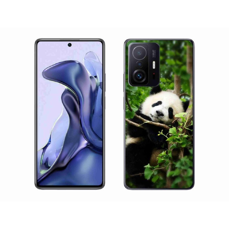 Gélový kryt mmCase na mobil Xiaomi 11T - panda