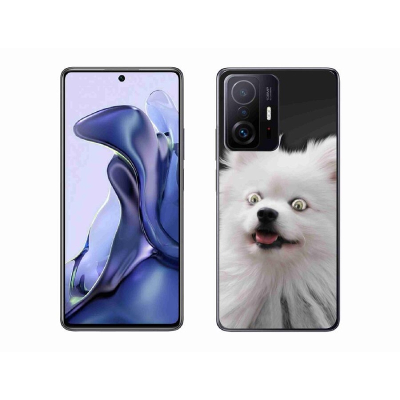 Gélový kryt mmCase na mobil Xiaomi 11T Pro - biely špic