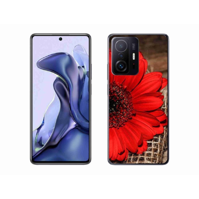 Gélový kryt mmCase na mobil Xiaomi 11T Pro - gerbera