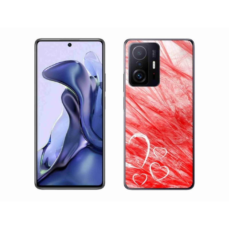 Gélový kryt mmCase na mobil Xiaomi 11T Pro - heart