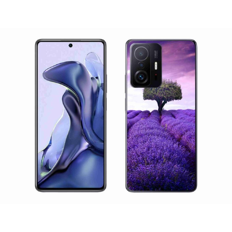 Gélový kryt mmCase na mobil Xiaomi 11T Pro - levanduľová lúka