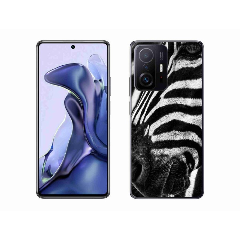 Gélový kryt mmCase na mobil Xiaomi 11T - zebra