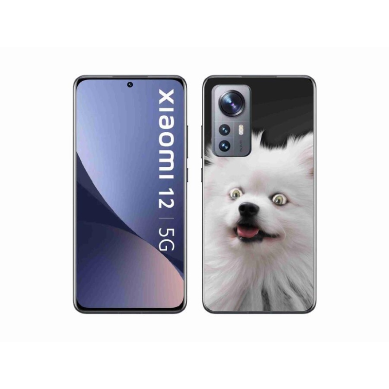 Gélový kryt mmCase na mobil Xiaomi 12 - biely špic