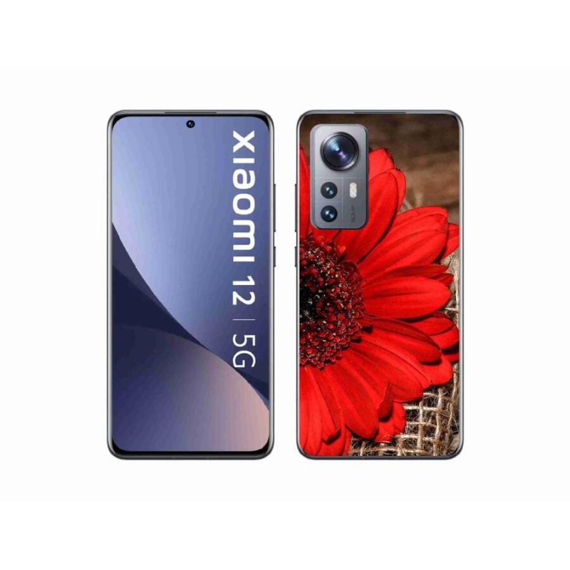 Gélový kryt mmCase na mobil Xiaomi 12 - gerbera