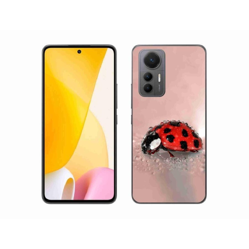 Gélový kryt mmCase na mobil Xiaomi 12 Lite - lienka