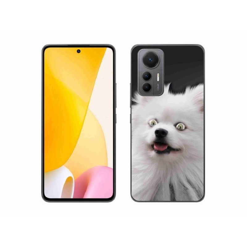 Gélový kryt mmCase na mobil Xiaomi 12 Lite - biely špic