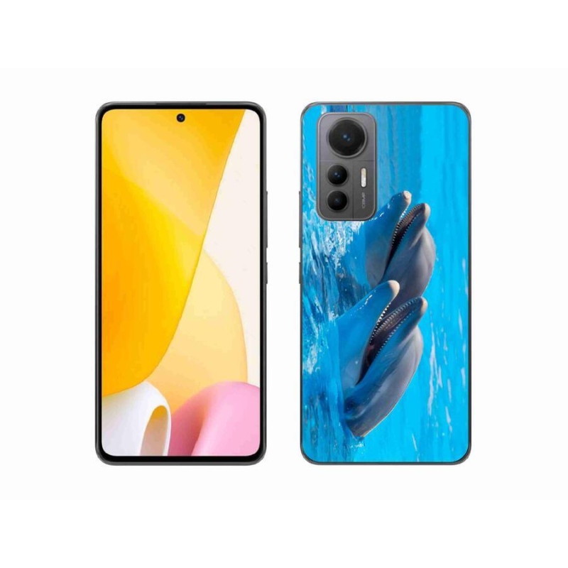 Gélový kryt mmCase na mobil Xiaomi 12 Lite - delfíny