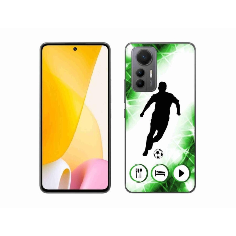 Gélový kryt mmCase na mobil Xiaomi 12 Lite - futbalista