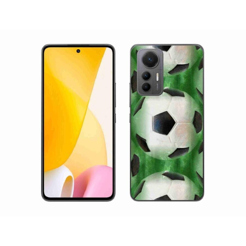 Gélový kryt mmCase na mobil Xiaomi 12 Lite - futbalová lopta