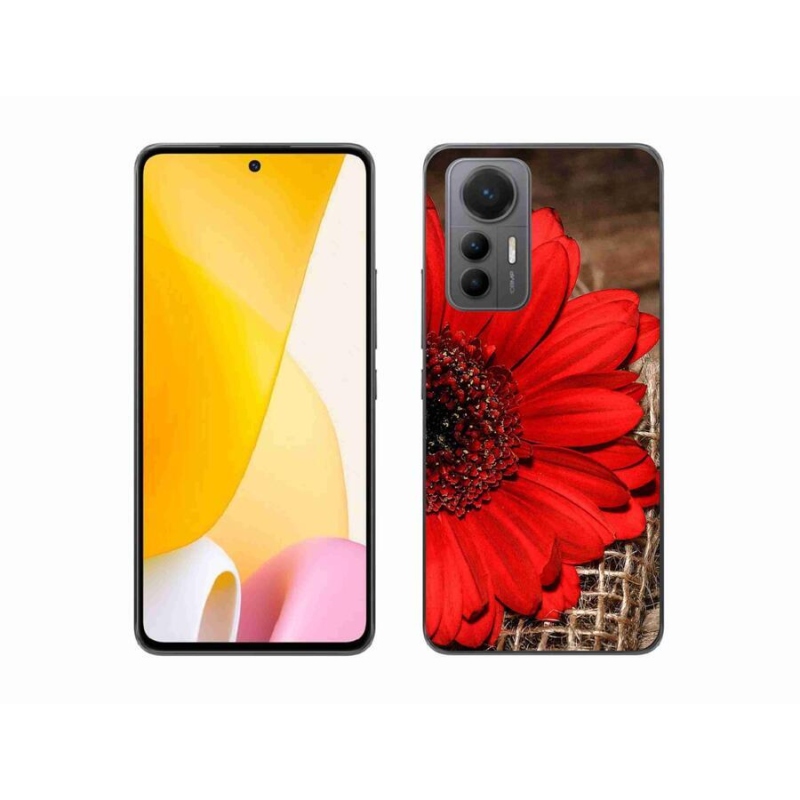 Gélový kryt mmCase na mobil Xiaomi 12 Lite - gerbera