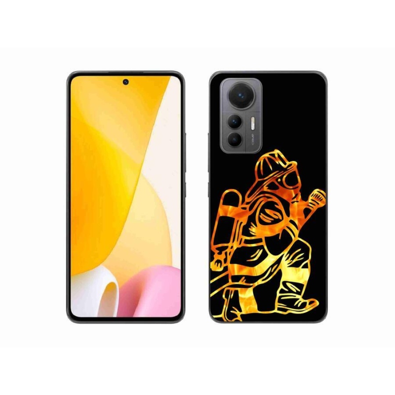 Gélový kryt mmCase na mobil Xiaomi 12 Lite - hasič 1