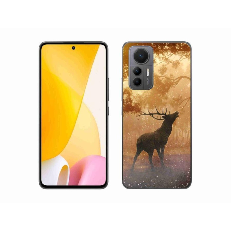 Gélový kryt mmCase na mobil Xiaomi 12 Lite - jeleň v ruji