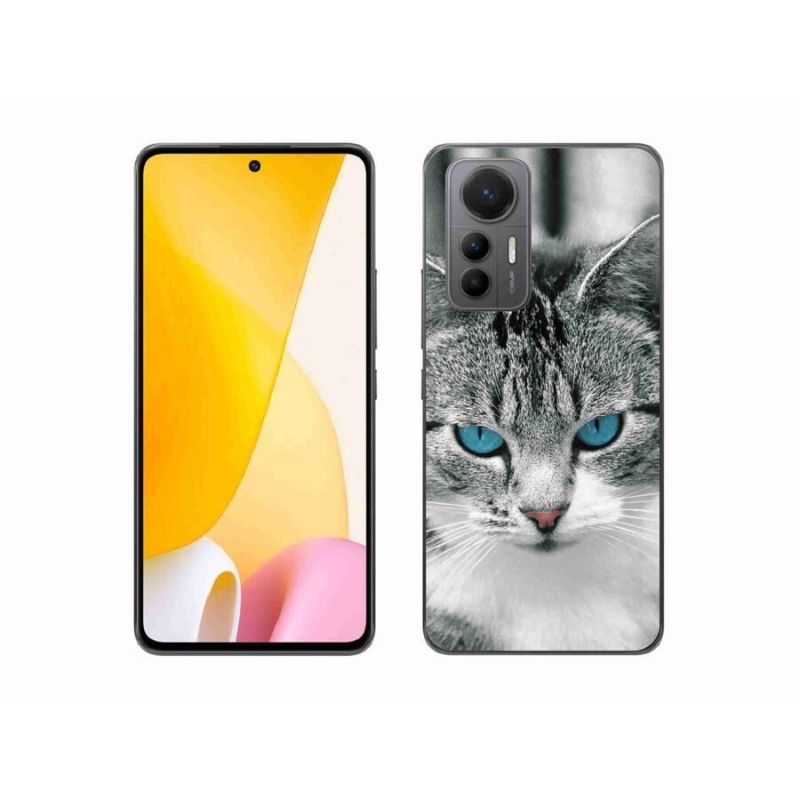 Gélový kryt mmCase na mobil Xiaomi 12 Lite - mačacie pohľad 1