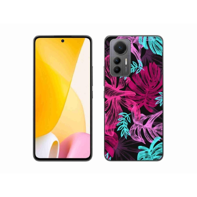 Gélový kryt mmCase na mobil Xiaomi 12 Lite - kvety 1