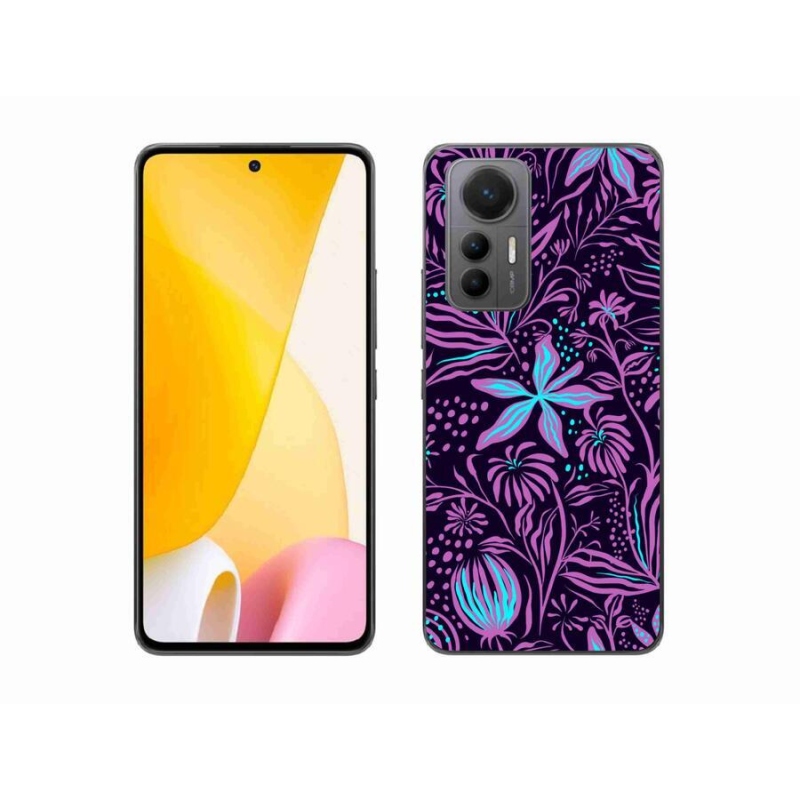 Gélový kryt mmCase na mobil Xiaomi 12 Lite - kvety 2