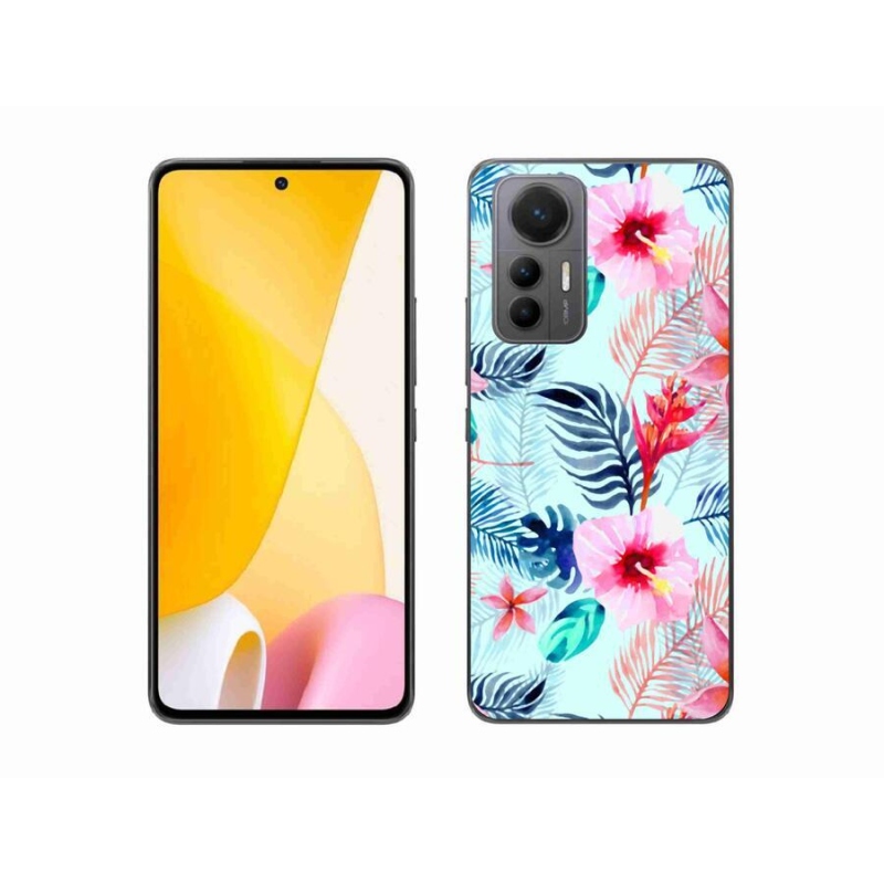 Gélový kryt mmCase na mobil Xiaomi 12 Lite - kvety