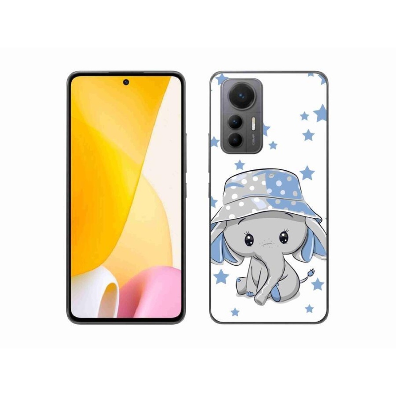 Gélový kryt mmCase na mobil Xiaomi 12 Lite - modrý slon