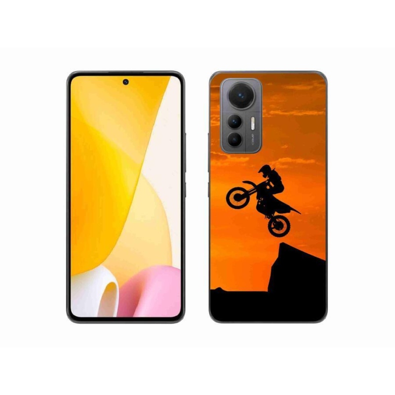 Gélový kryt mmCase na mobil Xiaomi 12 Lite - motocross