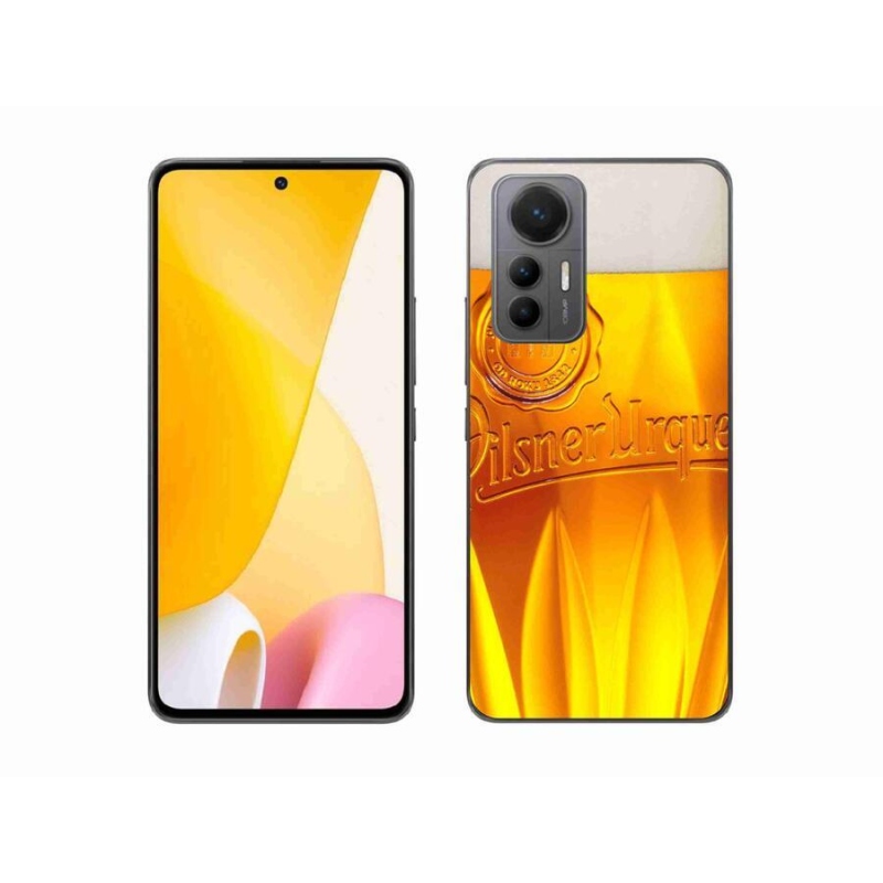 Gélový kryt mmCase na mobil Xiaomi 12 Lite - pivo