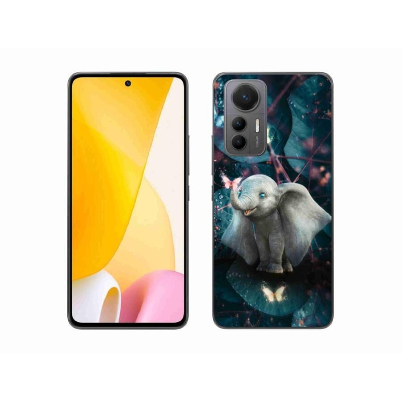 Gélový kryt mmCase na mobil Xiaomi 12 Lite - roztomilý slon