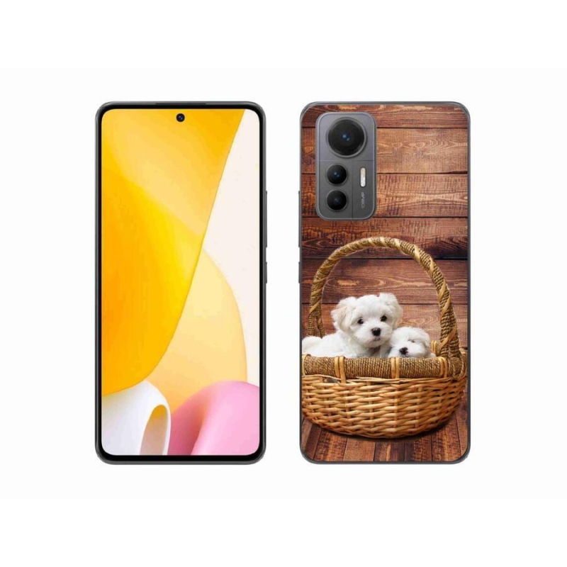 Gélový kryt mmCase na mobil Xiaomi 12 Lite - šteniatka