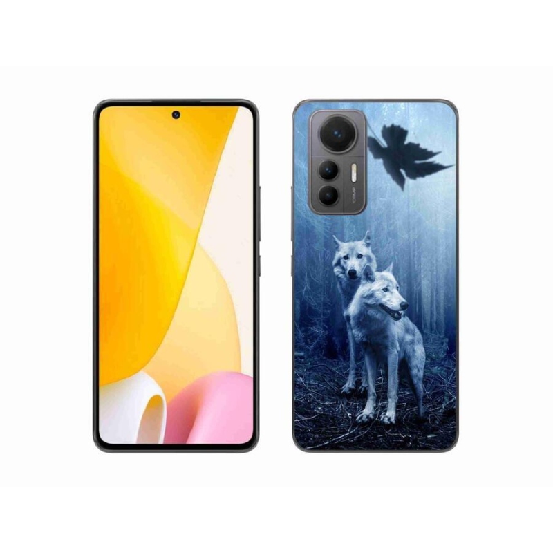 Gélový kryt mmCase na mobil Xiaomi 12 Lite - vlci v lese