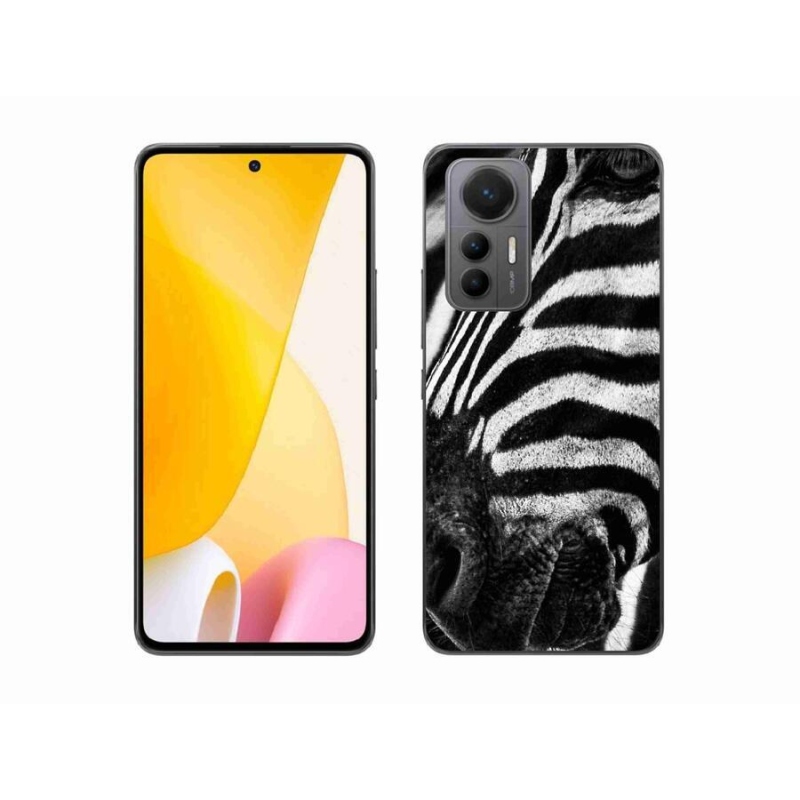 Gélový kryt mmCase na mobil Xiaomi 12 Lite - zebra