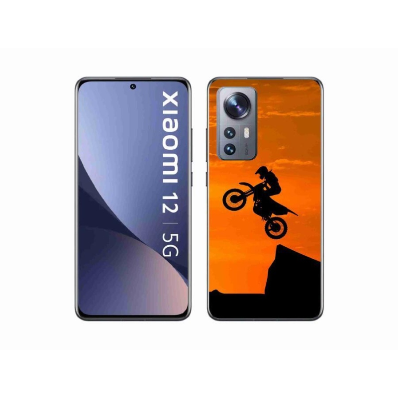 Gélový kryt mmCase na mobil Xiaomi 12 - motocross