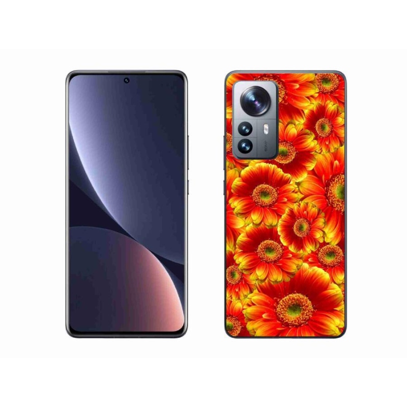 Gélový kryt mmCase na mobil Xiaomi 12 Pro - gerbera 1