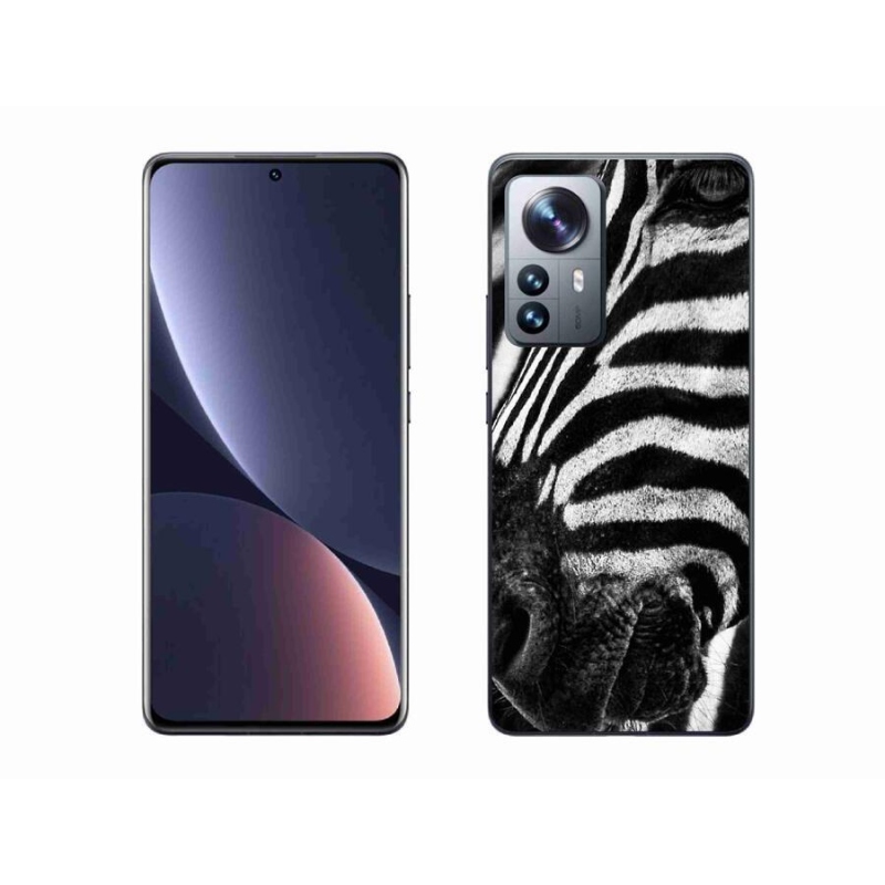 Gélový kryt mmCase na mobil Xiaomi 12 Pro - zebra