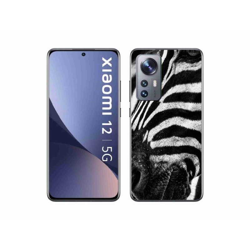 Gélový kryt mmCase na mobil Xiaomi 12 - zebra