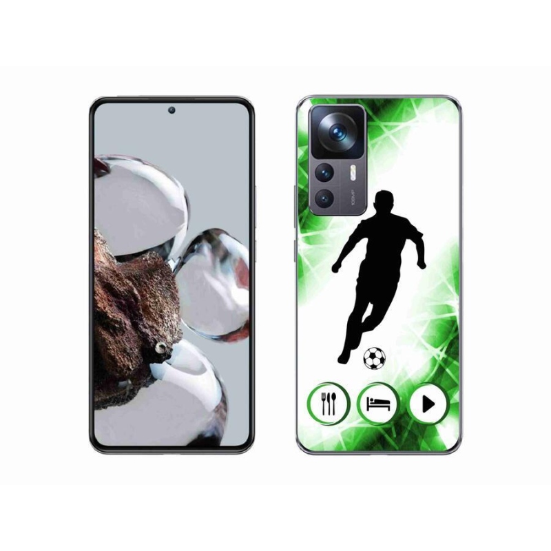 Gélový kryt mmCase na mobil Xiaomi 12T - futbalista