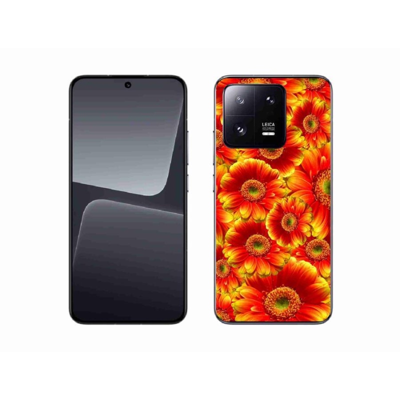 Gélový kryt mmCase na mobil Xiaomi 13 - gerbera 1