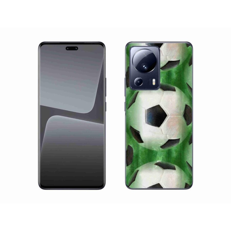 Gélový kryt mmCase na mobil Xiaomi 13 Lite - futbalová lopta