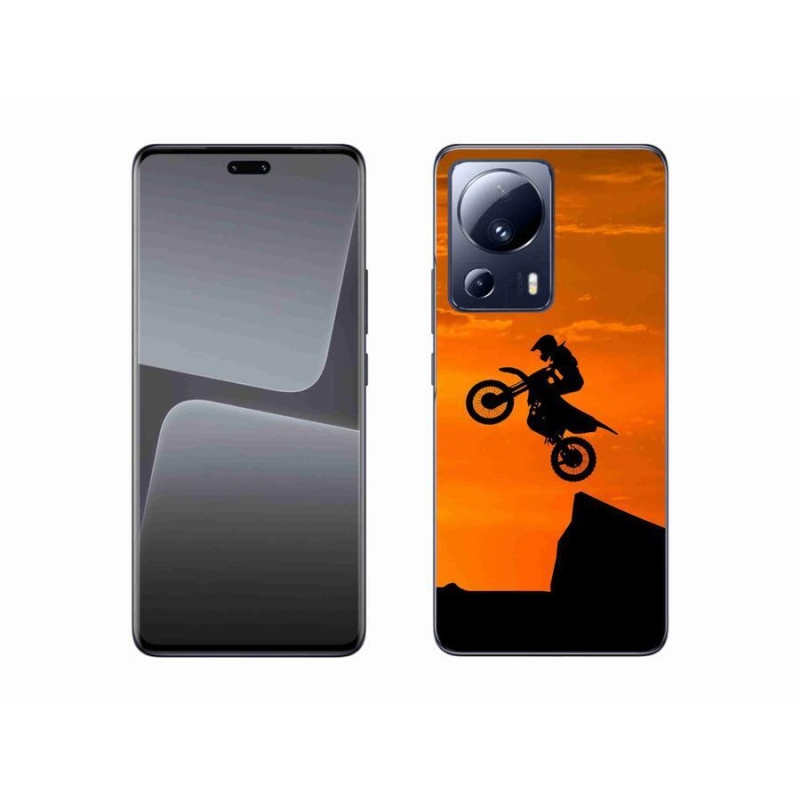 Gélový kryt mmCase na mobil Xiaomi 13 Lite - motocross