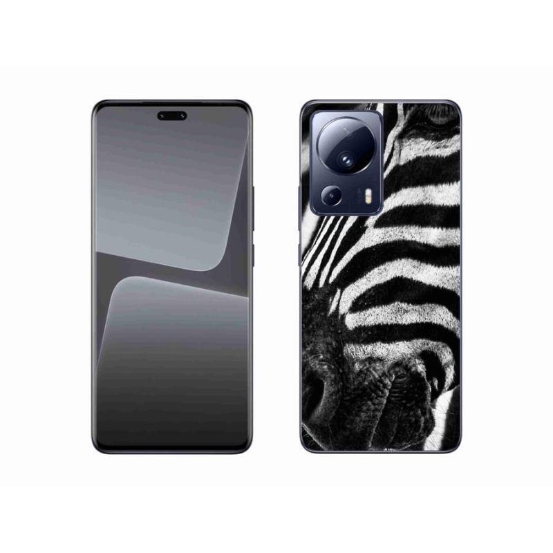 Gélový kryt mmCase na mobil Xiaomi 13 Lite - zebra