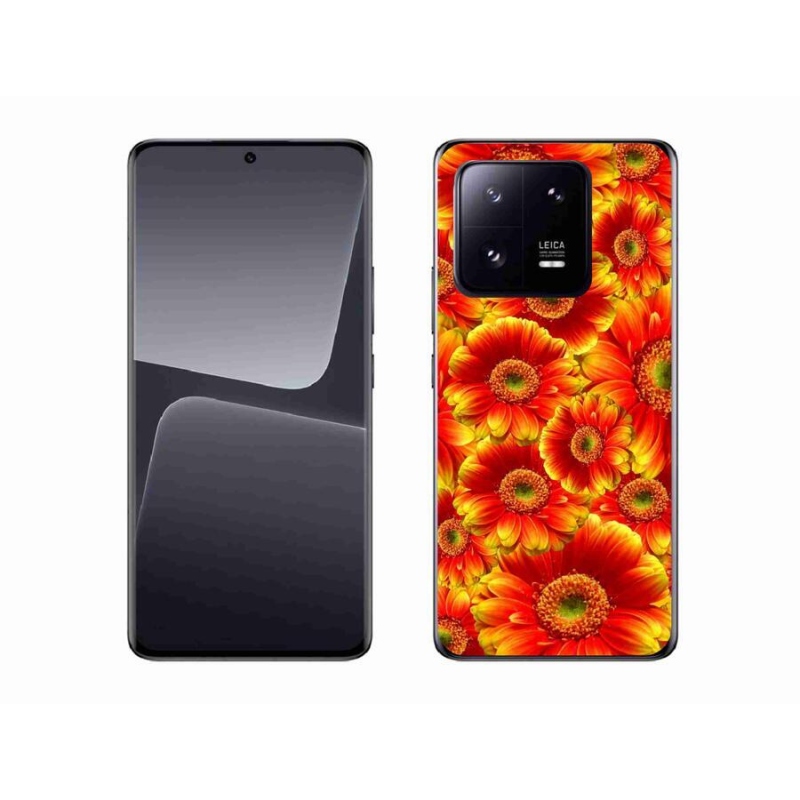 Gélový kryt mmCase na mobil Xiaomi 13 Pro - gerbera 1