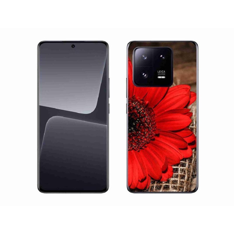 Gélový kryt mmCase na mobil Xiaomi 13 Pro - gerbera