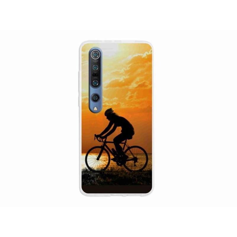 Gélový kryt mmCase na mobil Xiaomi Mi 10 - cyklovýlety