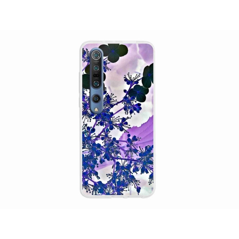 Gélový kryt mmCase na mobil Xiaomi Mi 10 - kvet hortenzie