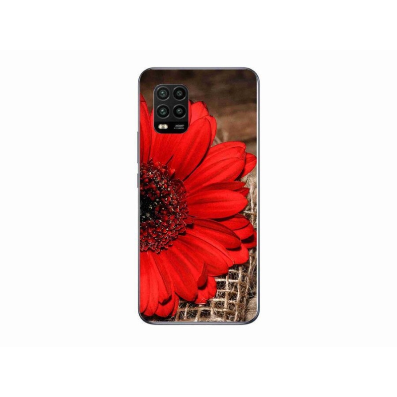 Gélový kryt mmCase na mobil Xiaomi Mi 10 Lite - gerbera