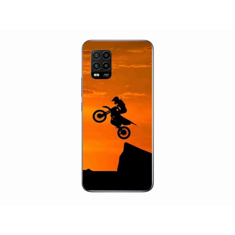 Gélový kryt mmCase na mobil Xiaomi Mi 10 Lite - motocross