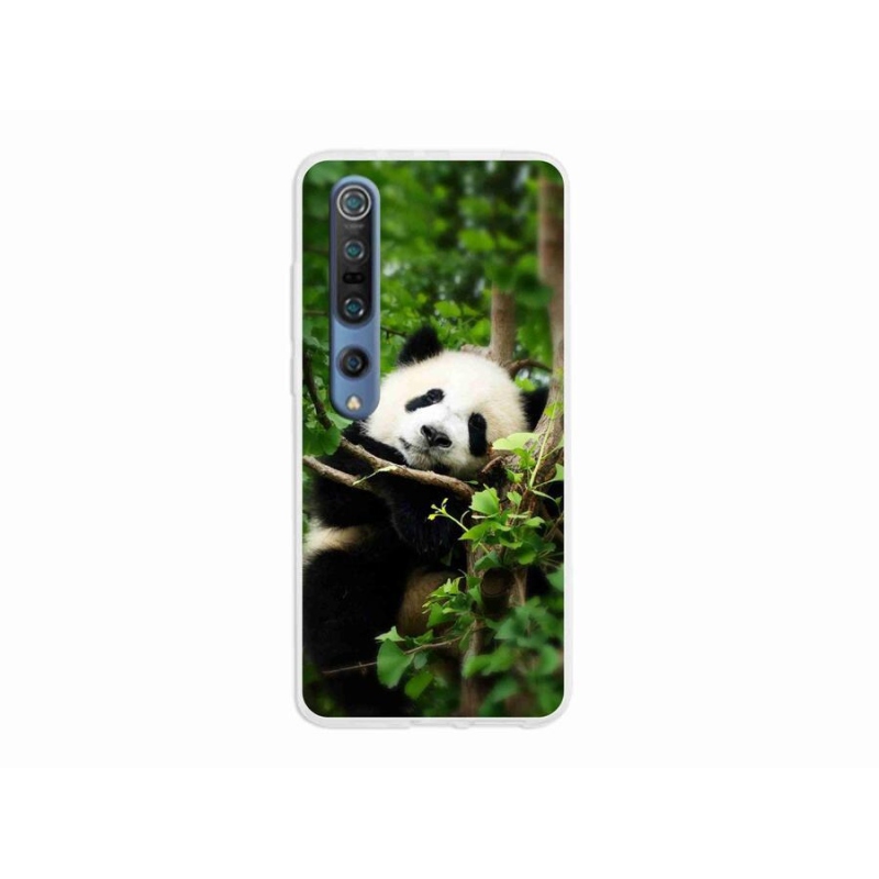 Gélový kryt mmCase na mobil Xiaomi Mi 10 - panda