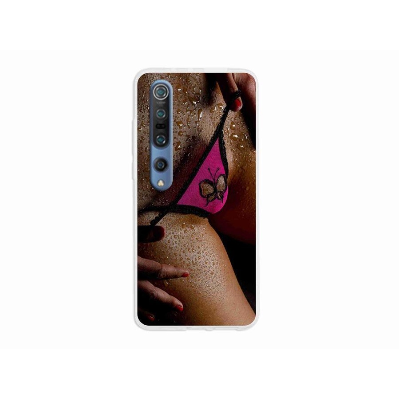 Gélový kryt mmCase na mobil Xiaomi Mi 10 - sexy žena